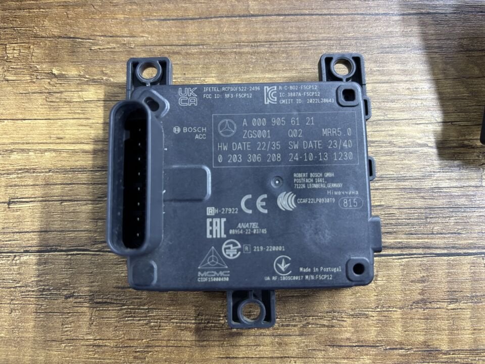 A0009056121 MERCEDES CLA W118 A W177 B W247  GLB W247 GLE W243  EQB  EQA G W465 VİTO W447 SPRİNTER W907 W910 RADAR BEYNİ ÇIKMA ORJİNAL