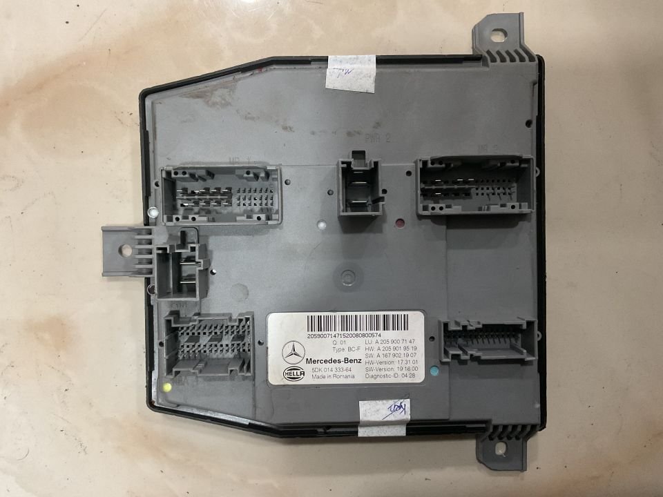A2059007147 A2059007539 A2059008239 A2059008139 A2059005452 A205900 8543 A2059007845 MERCEDES W205 W253 W293 SAM BEYNİ ÇIKMA ORJİNAL
