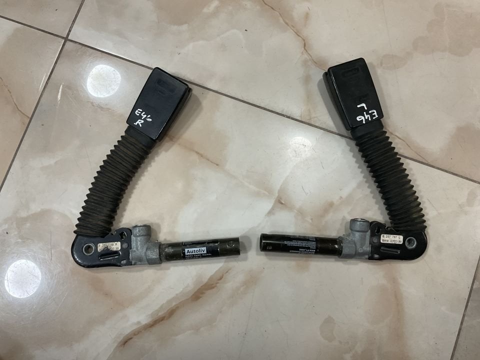 8257787 8257788 BMW E46 SAĞ SOL EMNİYET KEMER GERGİSİ ÇIKMA ORJİNAL