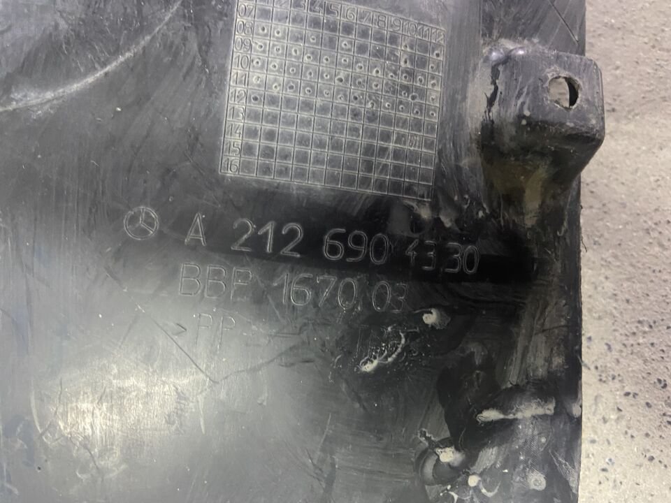 A2126904330 MERCEDES W212 E180 E200 SOL ÖNÜN ÖNÜ DAVLUMBAZ ÇIKMA ORJİNAL