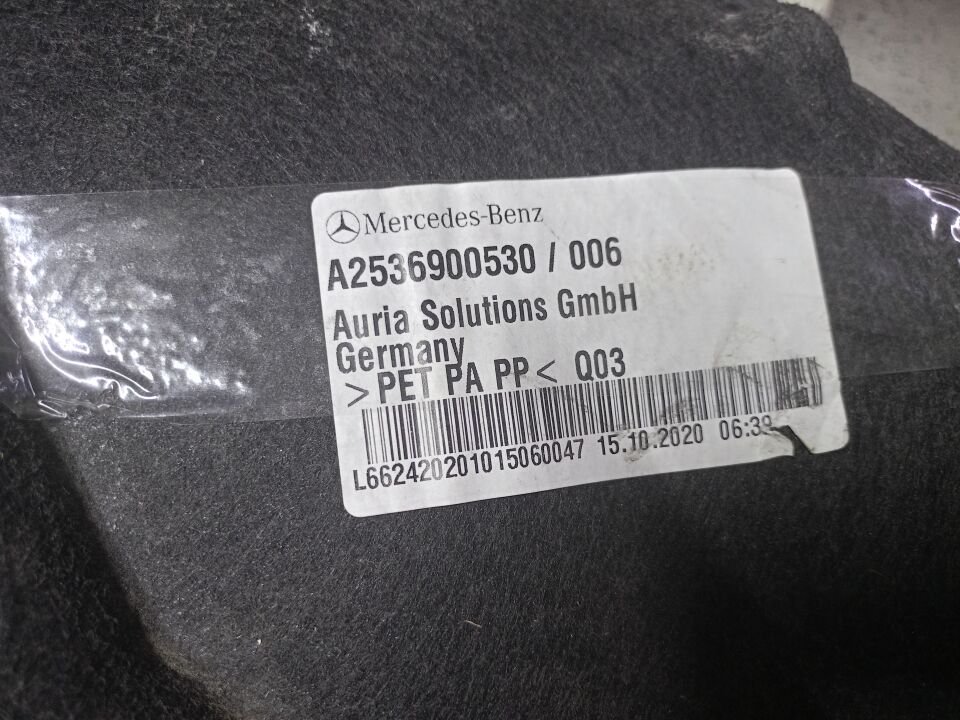 A2536900530 MERCEDES W253 SOL ARKA DAVLUMBAZ ÇIKMA ORJ