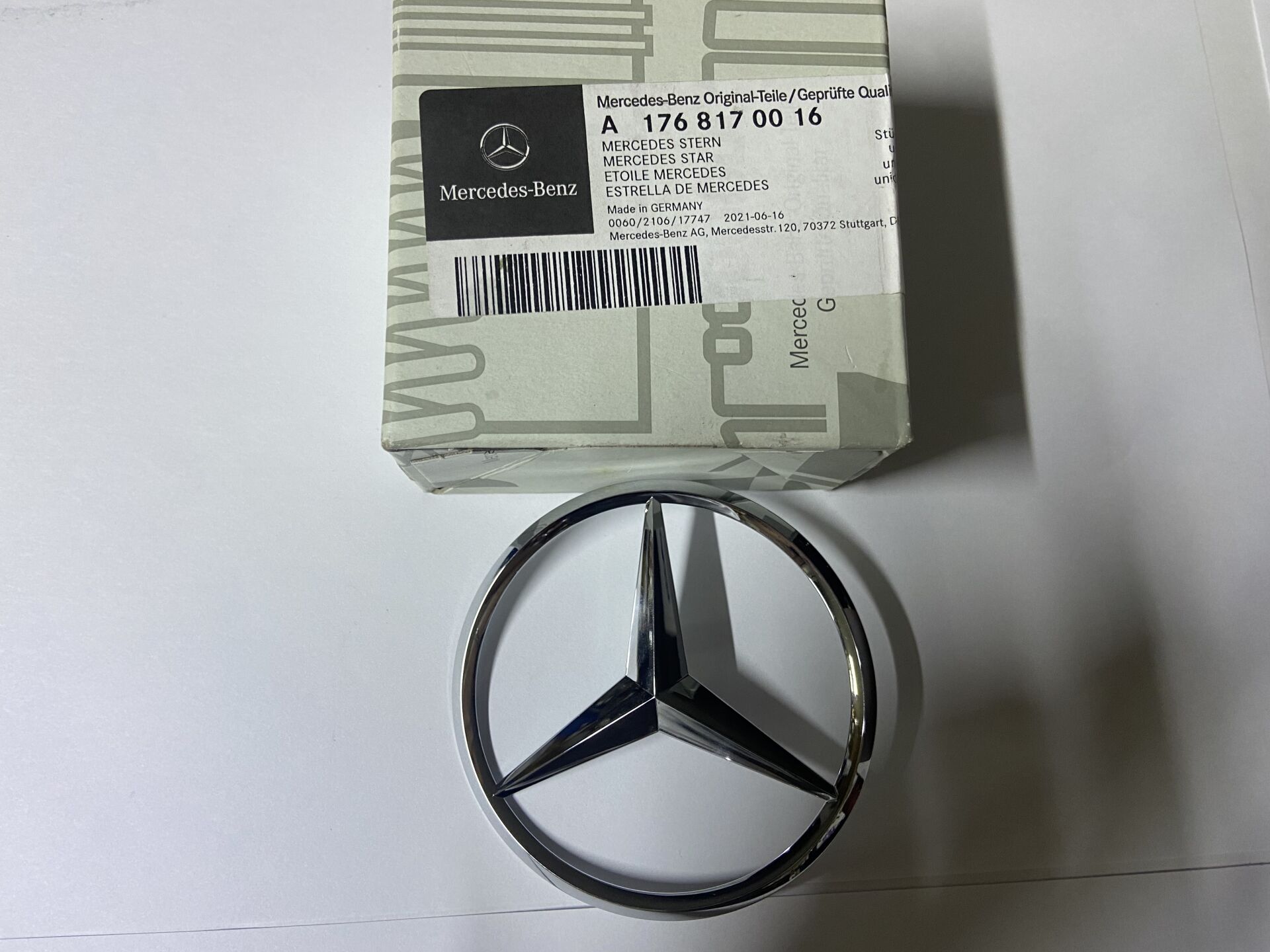 A1768170016 MERCEDES W176 A180 A200 ARKA BAGAJ ARMASI SIFIR ORJİNAL