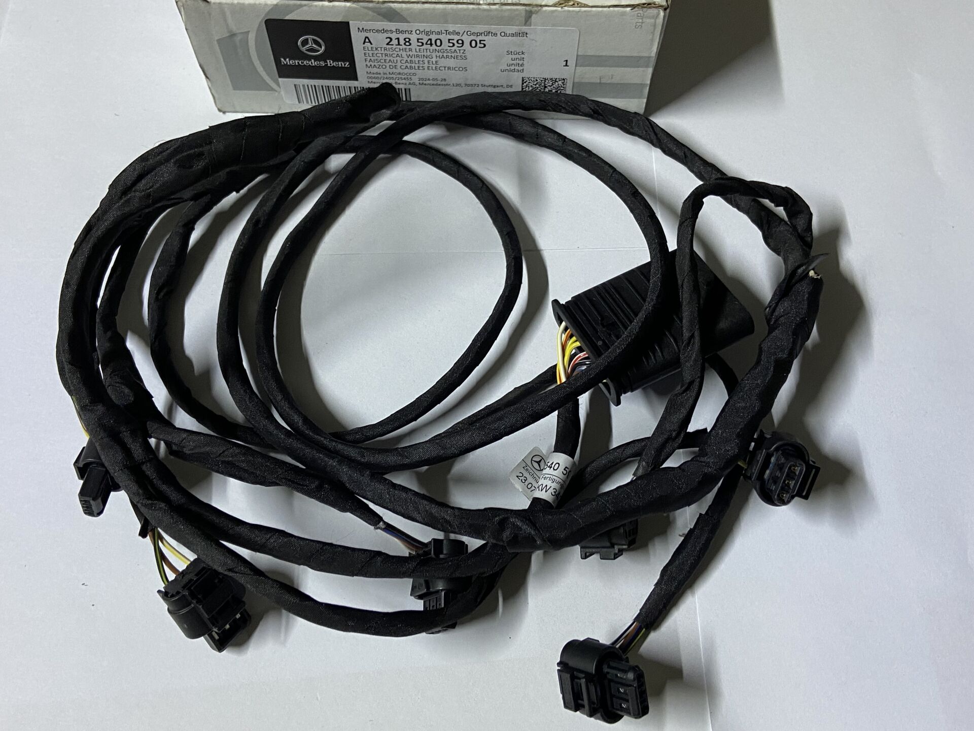 A2185405905 MERCEDES W218 CLS ÖN PARK SENSÖR TESİSATI SIFIR ORJİNAL