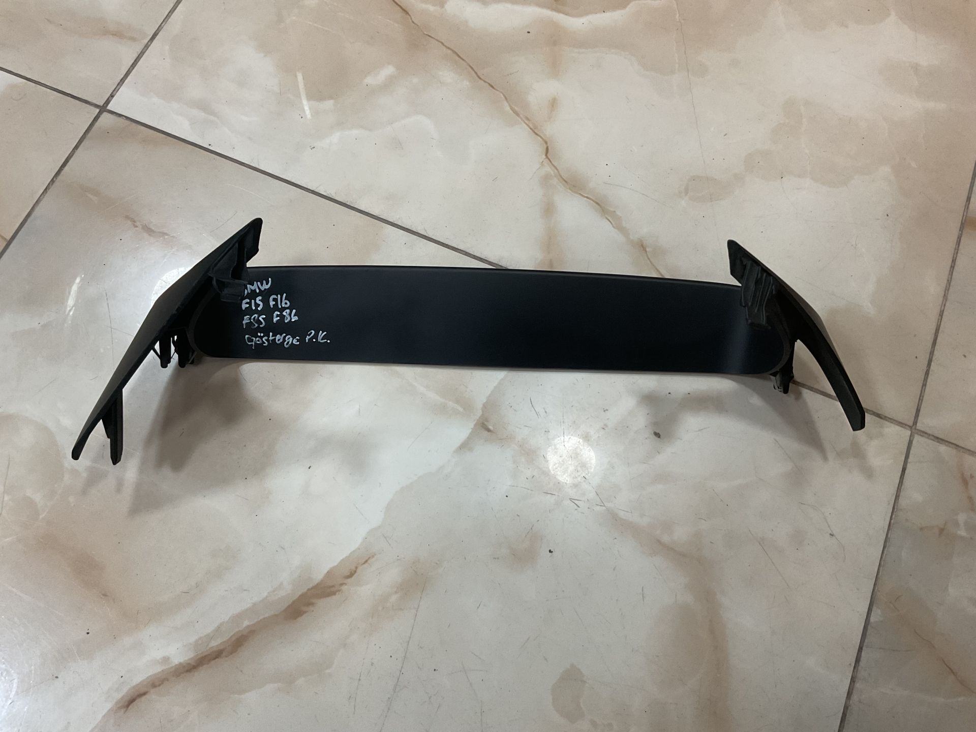 51459252537 9252537 BMW F15 F16 F85 F86 GÖSTERGE PANELİ KAPAĞI ÇIKMA ORJİNAL