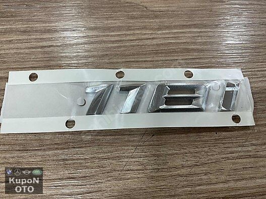 51147383782 7383782 BMW F20 F21 LCİ 118 İ YAZISI SIFIR ORJİNAL