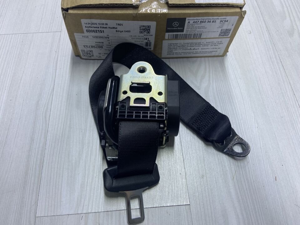 A4478603685 MERCEDES VİTO W447 SOL ÖN EMNİYET KEMERİ SIFIR ORJİNAL