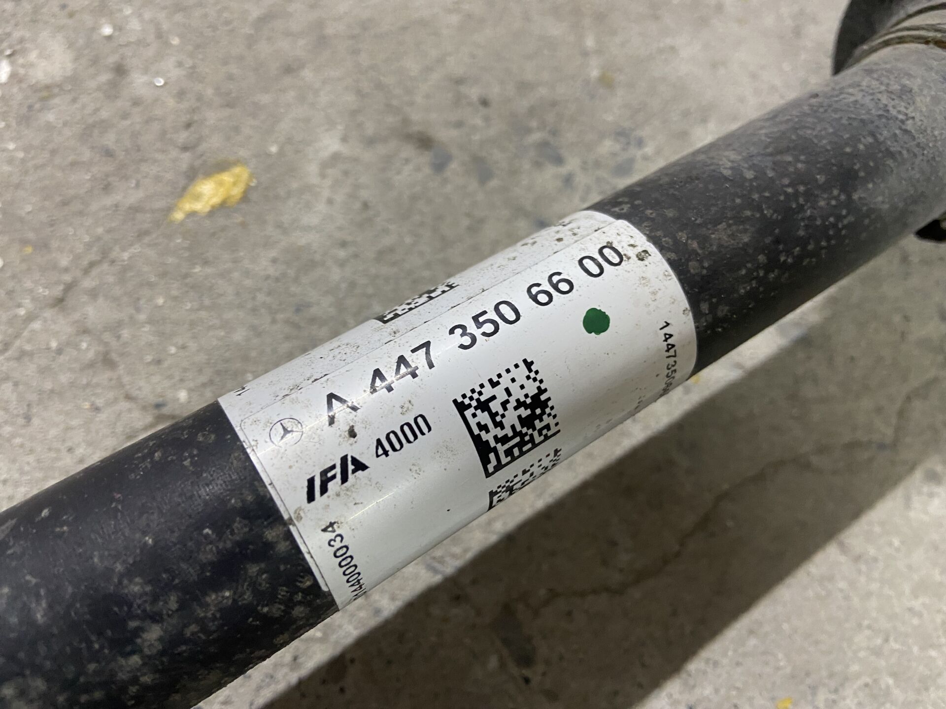 A4473506600 MERCEDES W447 VİTO ARKA AKS ÇIKMA ORJİNAL