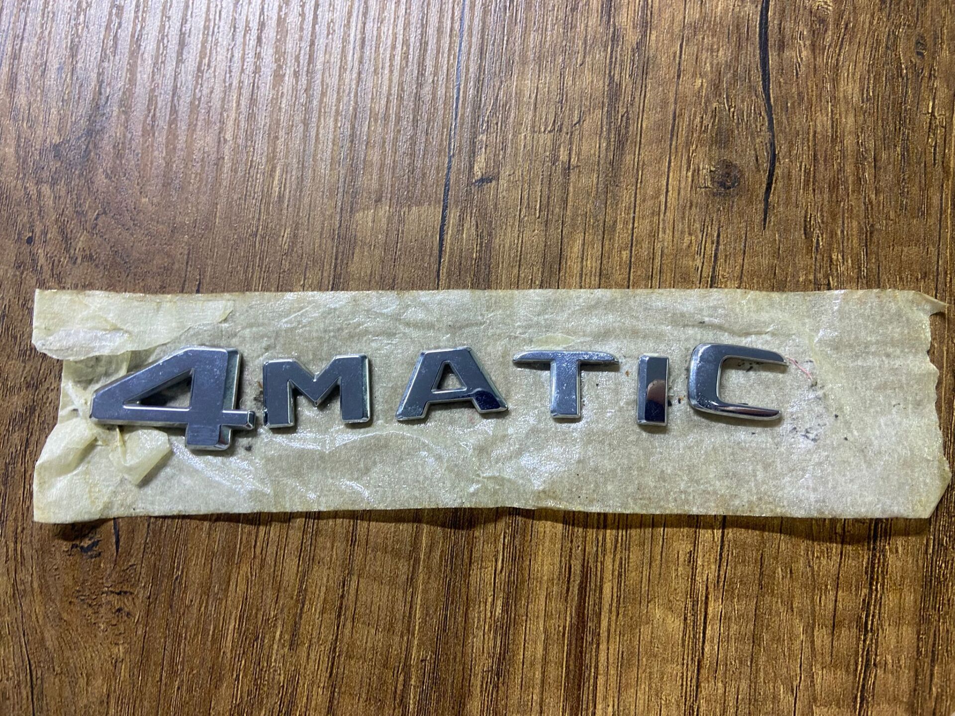 A2208171015 MERCEDES W117 W166 W204 W207 W212 W216 W218 W220 W222 W253 4 MATİC YAZISI ÇIKMA ORJİNAL