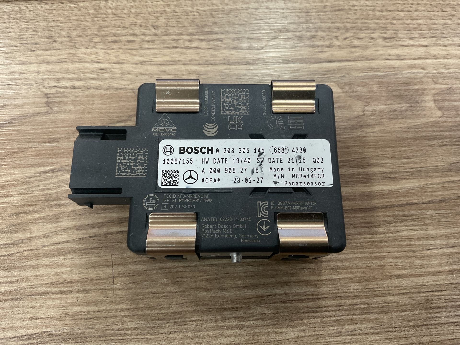 A0009052716 A0009052206 A0009056909 A0009053710 A0009056911 A0009053111 A0009056713 A0009059013 MERCEDES W205 W253 RADAR BEYNİ ÖN SIFIR ORJİNAL