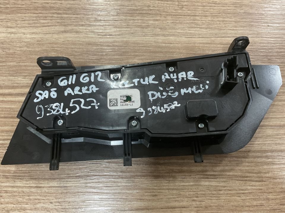 9384527 BMW G11 G12 SAĞ ARKA KOLTUK AYAR DÜĞMESİ ÇIKMA ORJİNAL