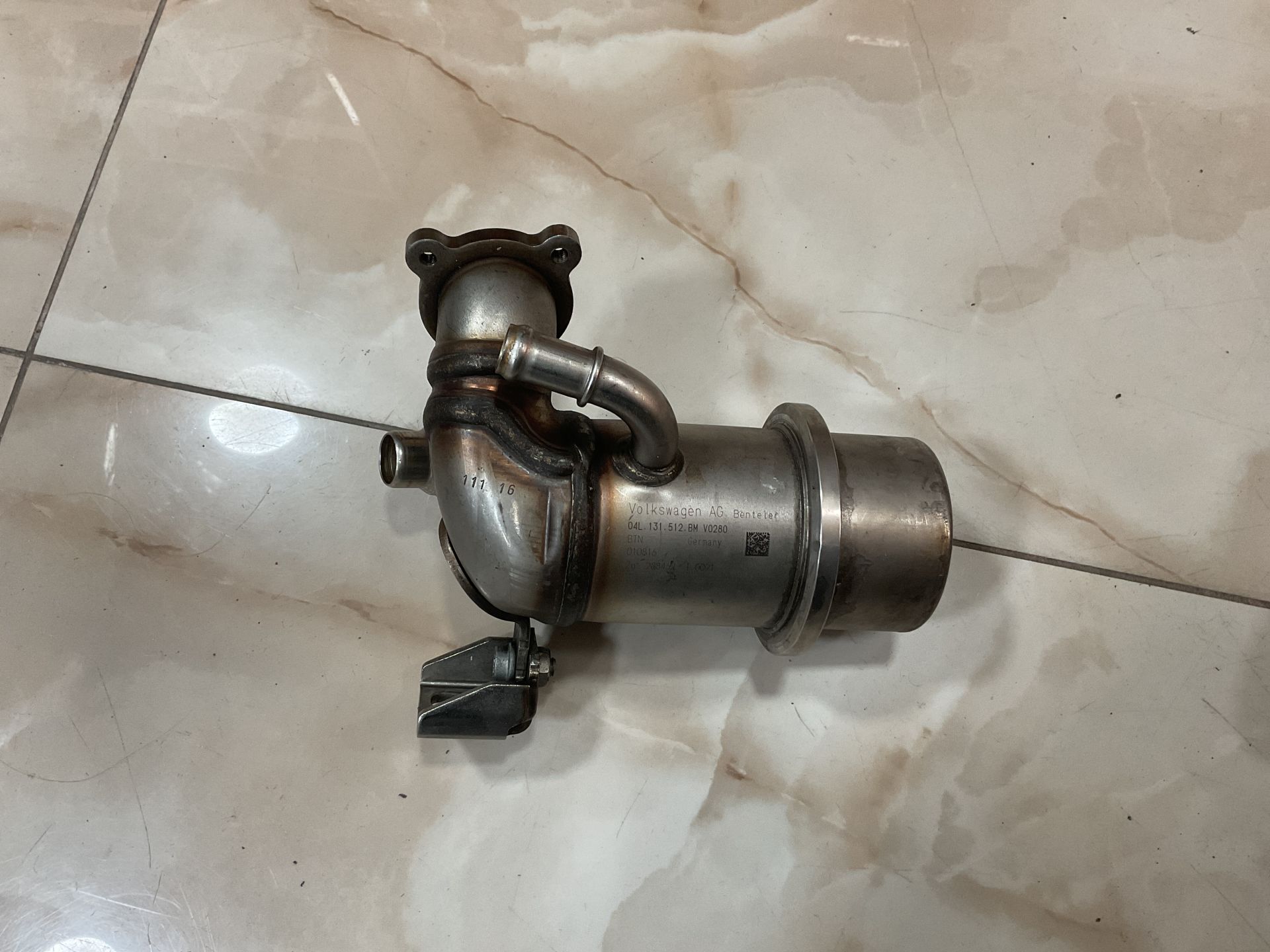 04L131512BM SOĞUTUCULU EGR VALFİ TİGUAN KODİAQ ÇIKMA ORJİNAL