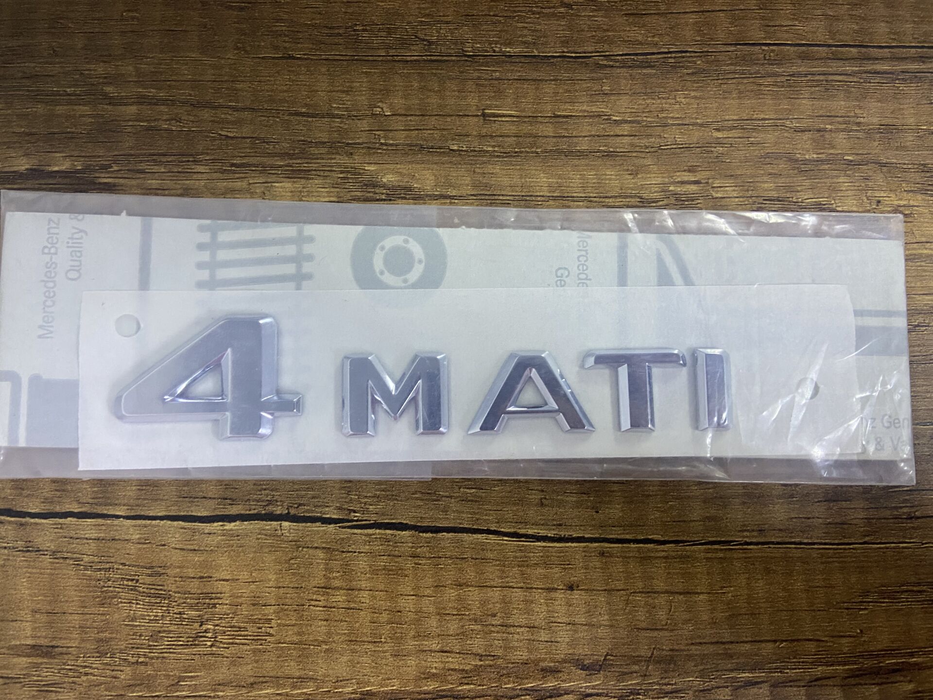 A2208171015 MERCEDES W117 W166 W204 W212 W216 W218 W220 W222 W253 4 MATİC YAZISI SIFIR ORJİNAL