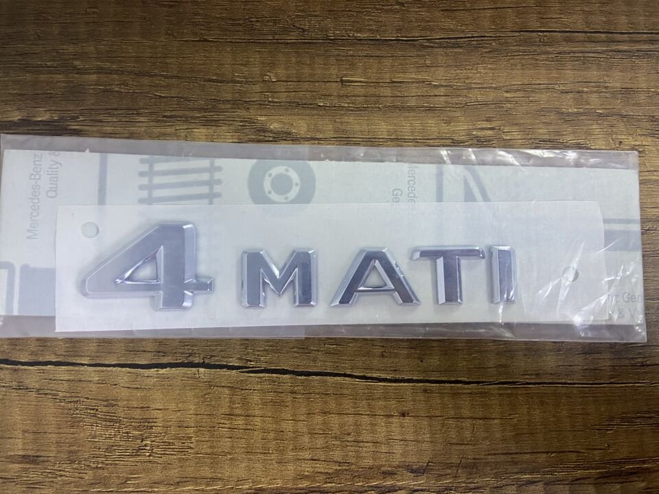 A2208171015 MERCEDES W117 W166 W204 W212 W216 W218 W220 W222 W253 4 MATİC YAZISI SIFIR ORJİNAL