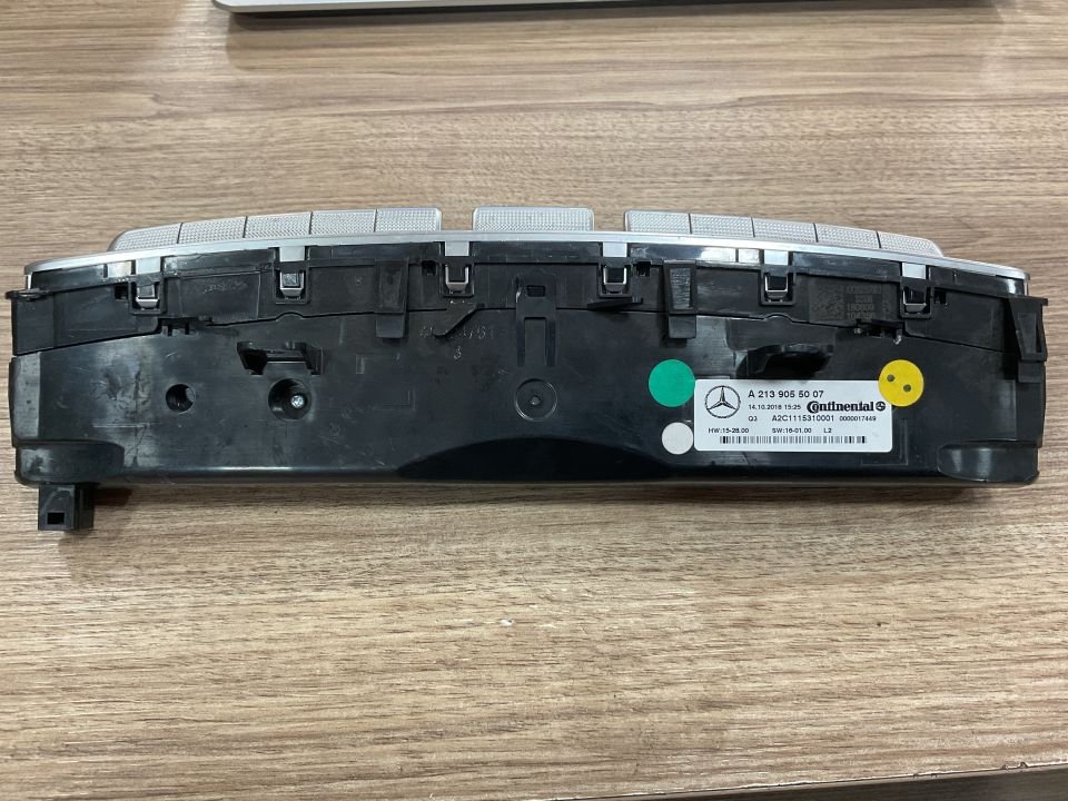 A2139055007 MERCEDES W213 W238 W257 W290 W463 KLİMA KONTROL PANELİ ÇIKMA ORJİNAL