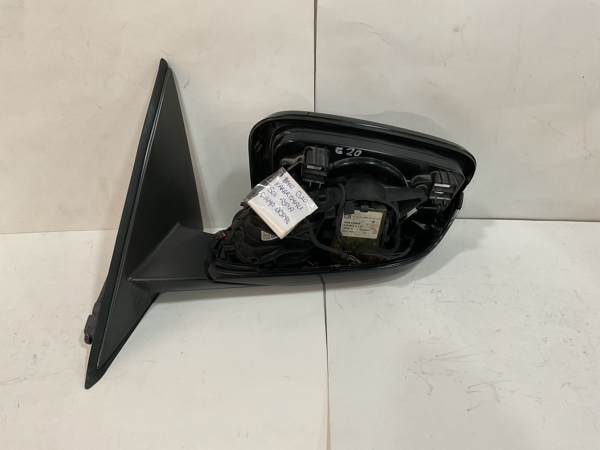 BMW G20 3 SERİSİ KARARTMALI SOL AYNA ÇIKMA ORJİNAL