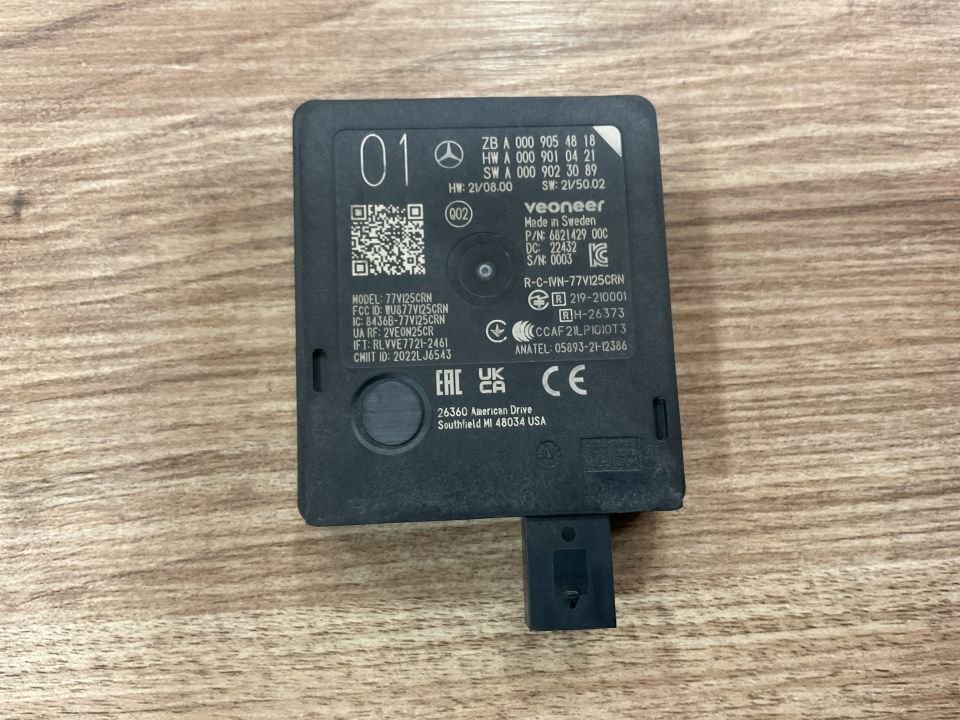 A0009054818 A0009058417 A0009054519 W232 W294 W296 MERCEDES RADAR BEYNİ SIFIR ORJİNAL