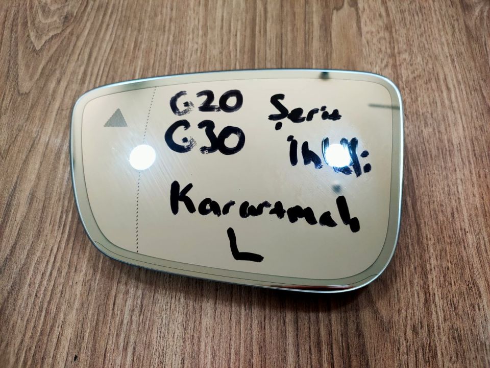BMW G20-G30 SOL AYNA CAMI KÖR NOKTALI KARARTMALI ÇIKMA ORİJİNAL