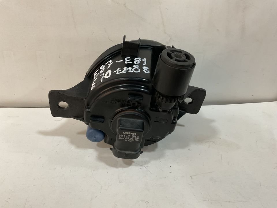 63176924655 6924655 BMW E70 X5 E81 E87 E88 1 SERİSİ SOL SİS FARI ÇIKMA ORJİNAL