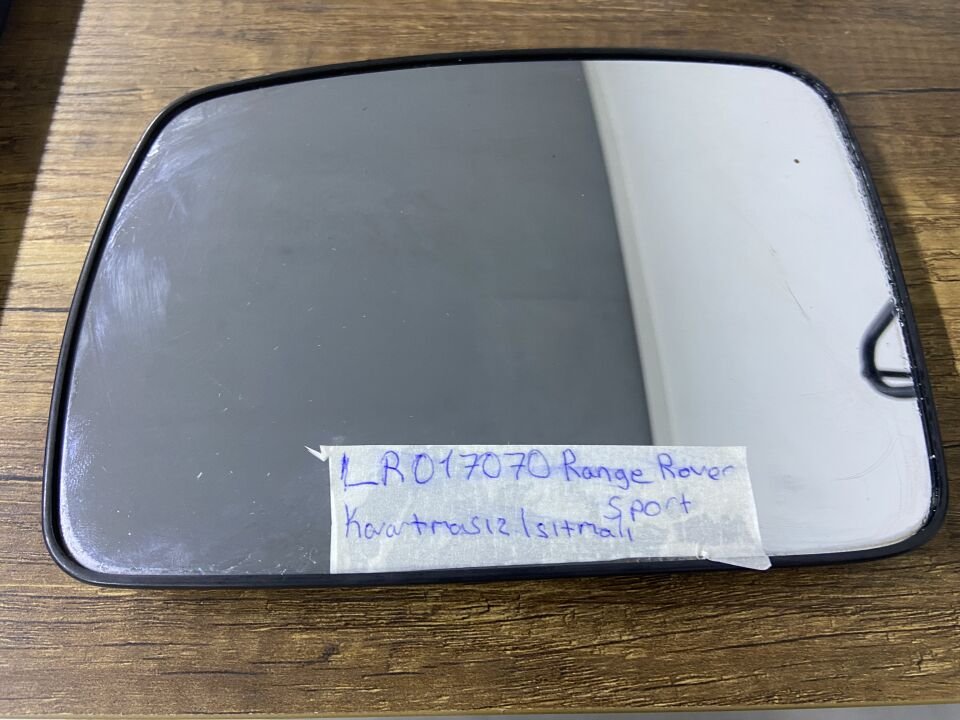 LR017070 RANGE ROVER SPORT KARARTMASIZ ISITMALI SOL AYNA CAMI ÇIKMA ORJİNAL
