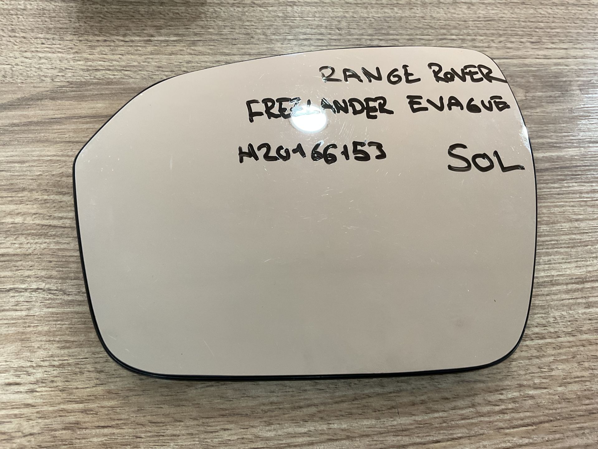 H20166153 RANGE ROVER FREELANDER EVAQUE SOL AYNA CAMI ÇIKMA ORJ