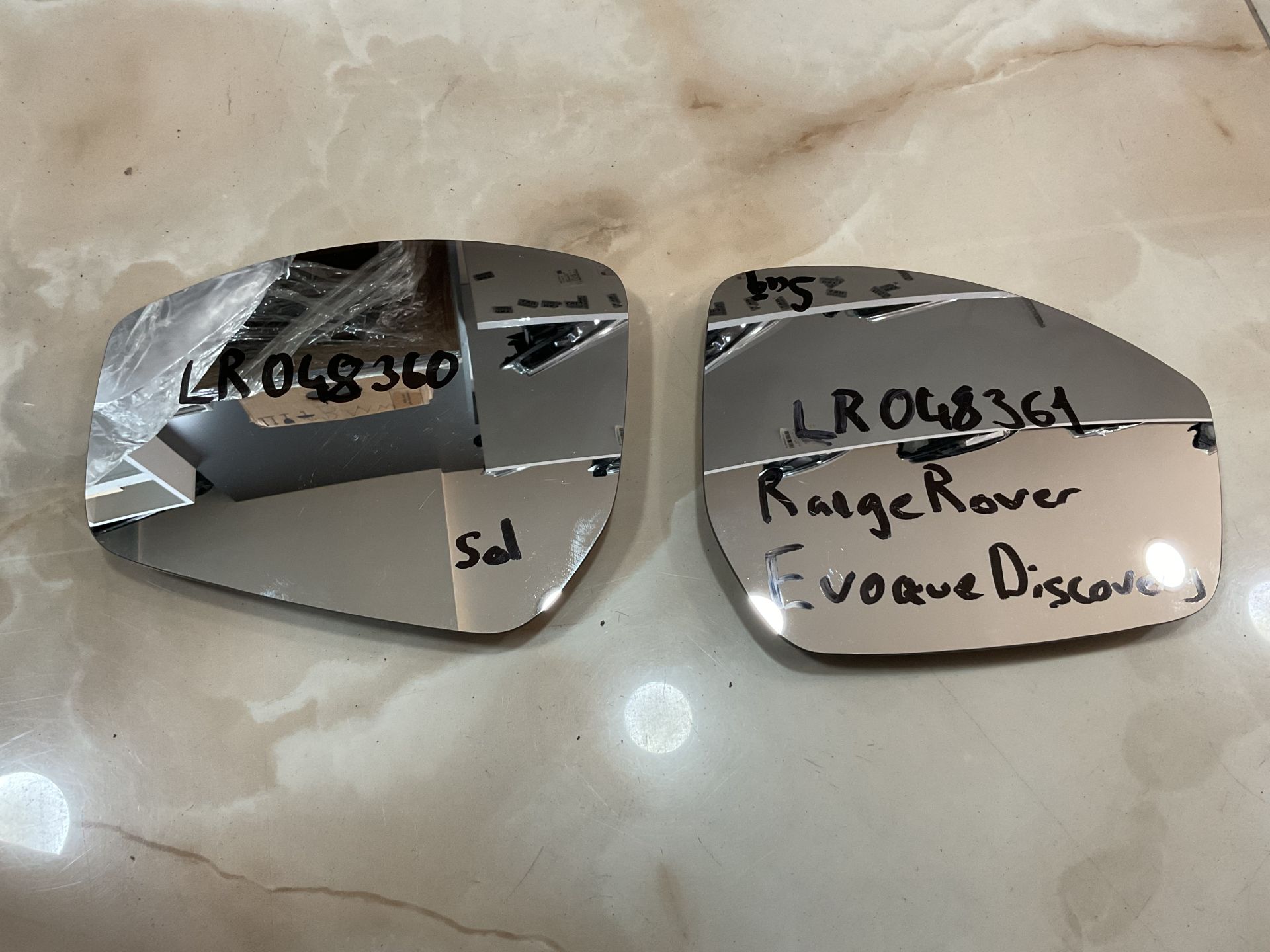 LR048360 LR048361 RANGE ROVER EVOQUE SAĞ SOL AYNA CAMI ÇIKMA ORJ