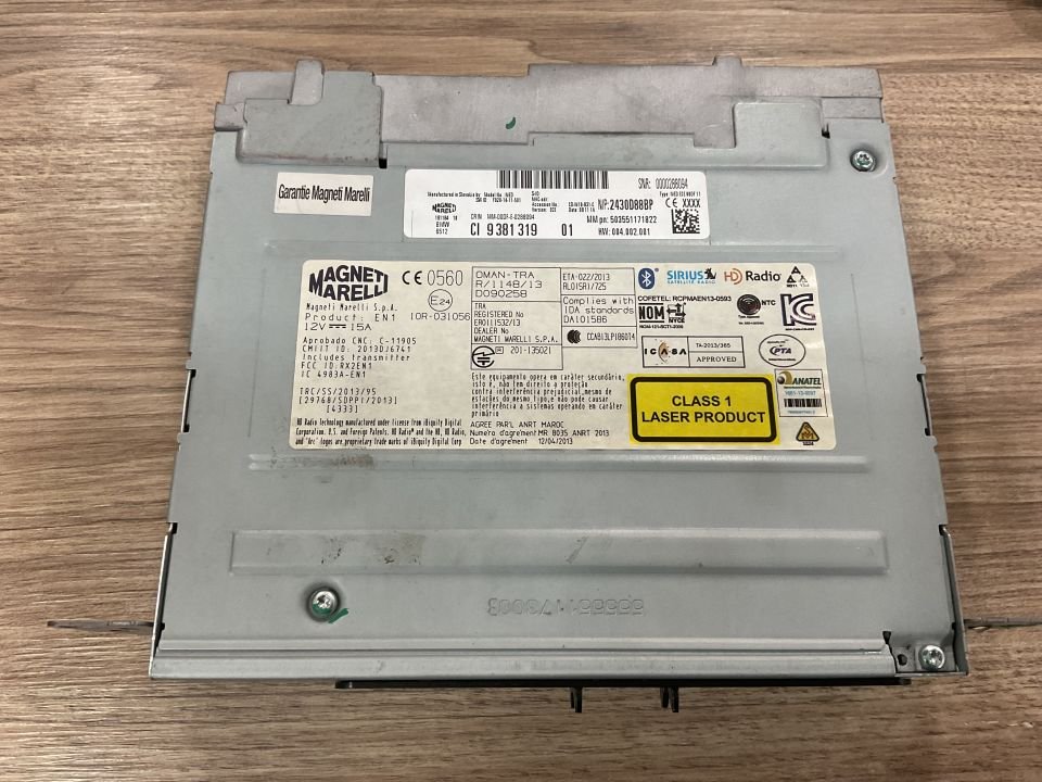 65129381319 9381319 BMW 5 SERİSİ F20 F21 F22 F23 F30 F32 F33 F36 CD ÇALAR ÇIKMA ORJ
