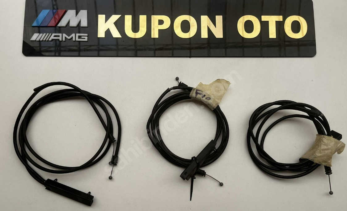 51237183773 7183773 BMW F10 F11 KAPUT TELİ ÇIKMA ORJİNAL