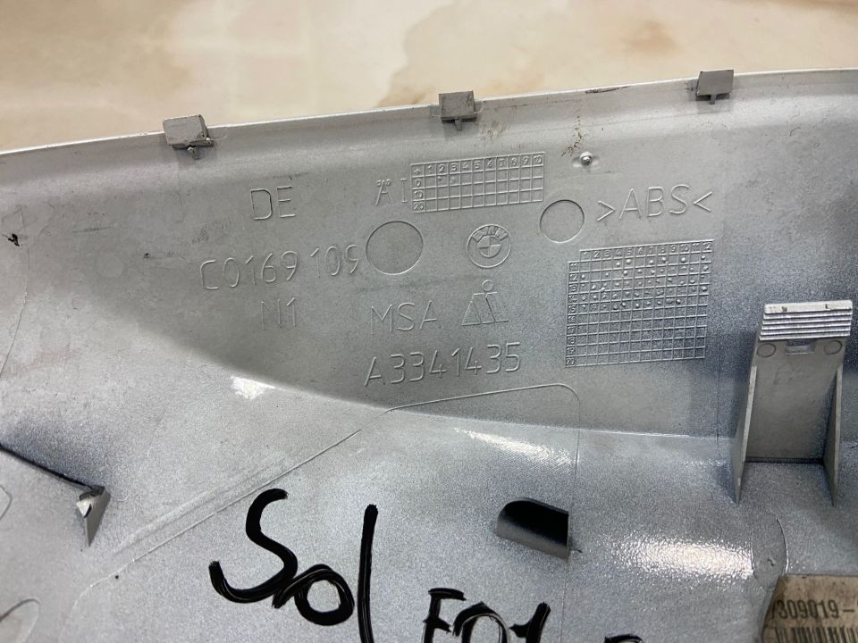 A3341435 F01 F02 BMW 7 SERİSİ SOL AYNA KAPAĞI ÇIKMA ORJİNAL
