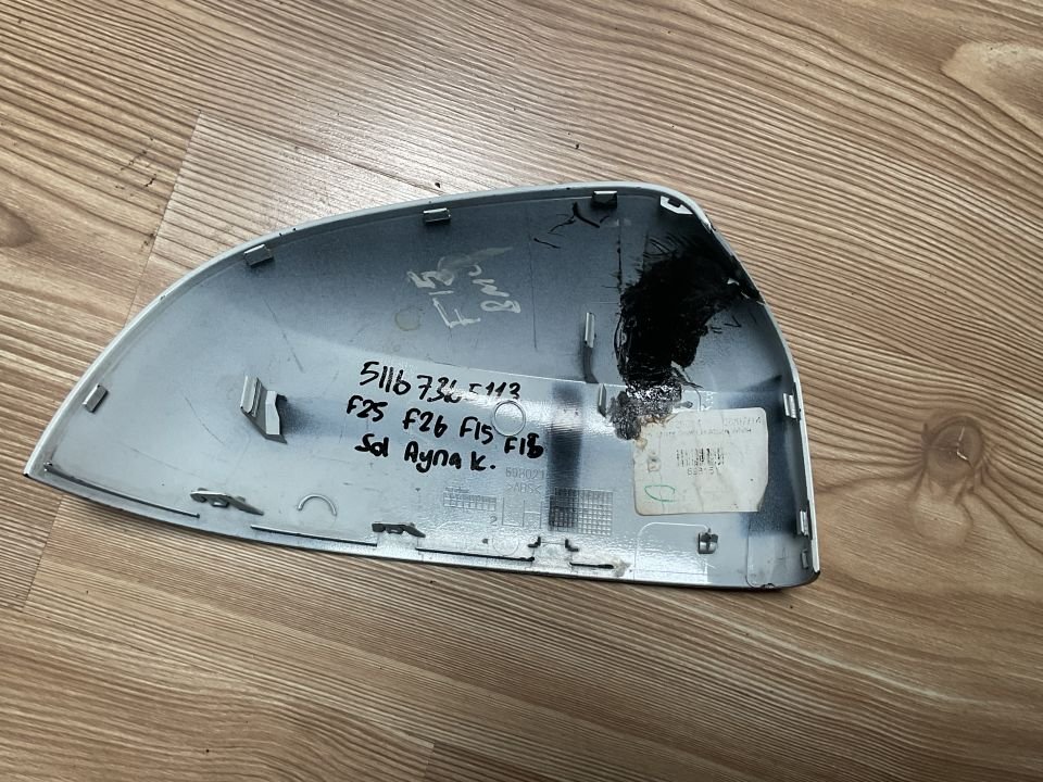 51167365113 BMW X3 F25 X4 F26 X5 F15 X6 F16 SOL AYNA KAPAĞI ÇIKMA ORJİNAL