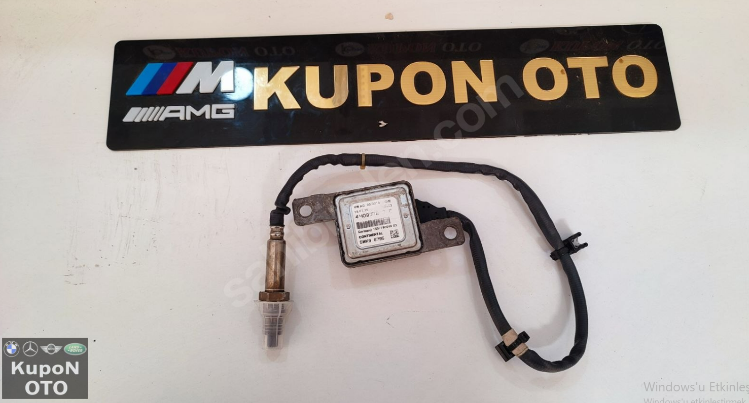 4H0907807E 5WK96795 4H0907807D 4H0907807J 4H0907807H 4N0907807B NOX SENSÖRÜ VOLKSWAGEN ÇIKMA ORJİNAL
