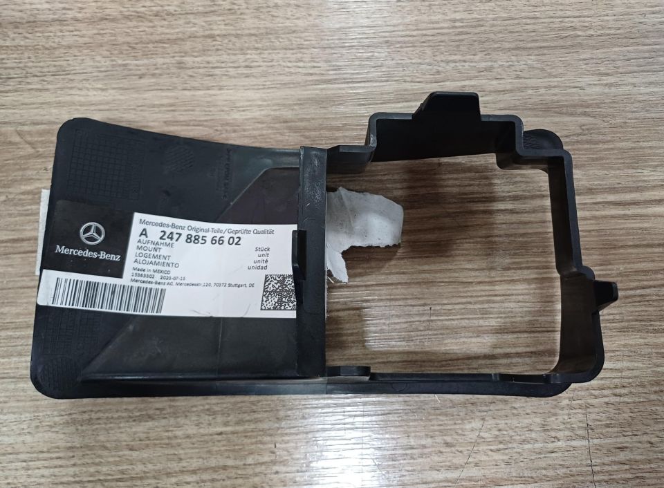 A2478856602 MERCEDES W243 W247 ARKA TAMPON RADAR SENSÖR BRAKETİ SIFIR ORJİNAL