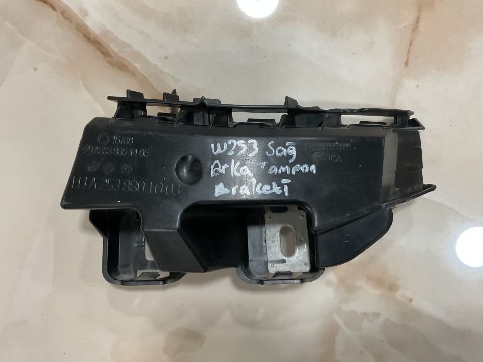 A2538801003 MERCEDES W253 253 GLC SAĞ ARKA TAMPON BRAKETİ ÇIKMA ORJİNAL