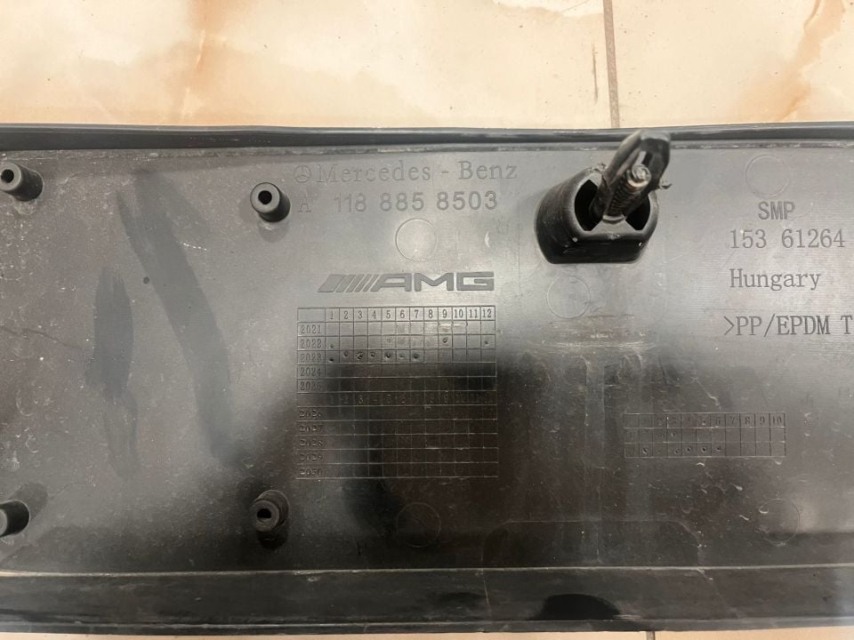 A1188858503 MERCEDES W118 CLA AMG ÖN PLAKALIK ÇIKMA ORJİNAL