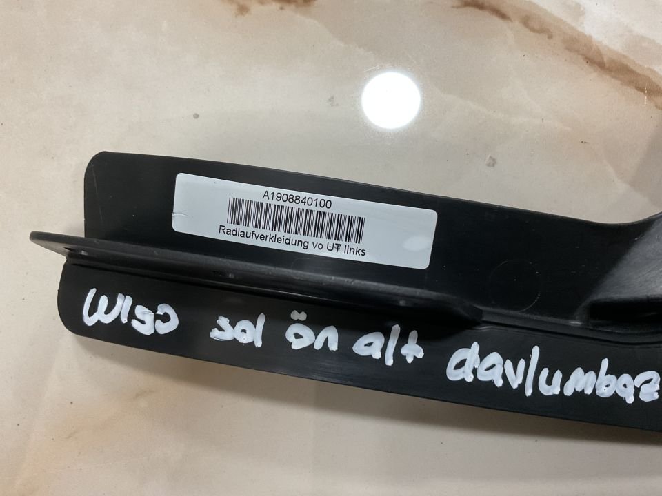 A1908840100 MERCEDES X190 GT SOL ÖN ALT DAVLUMBAZ BAKALİTİ SIFIR ORJINAL