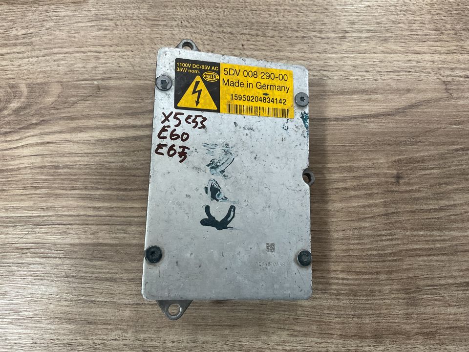 5DV008290-00 BMW E53 X5 E60 5 SERİSİ  E65 7 SERİSİ FAR BEYNİ ÇIKMA ORJİNAL