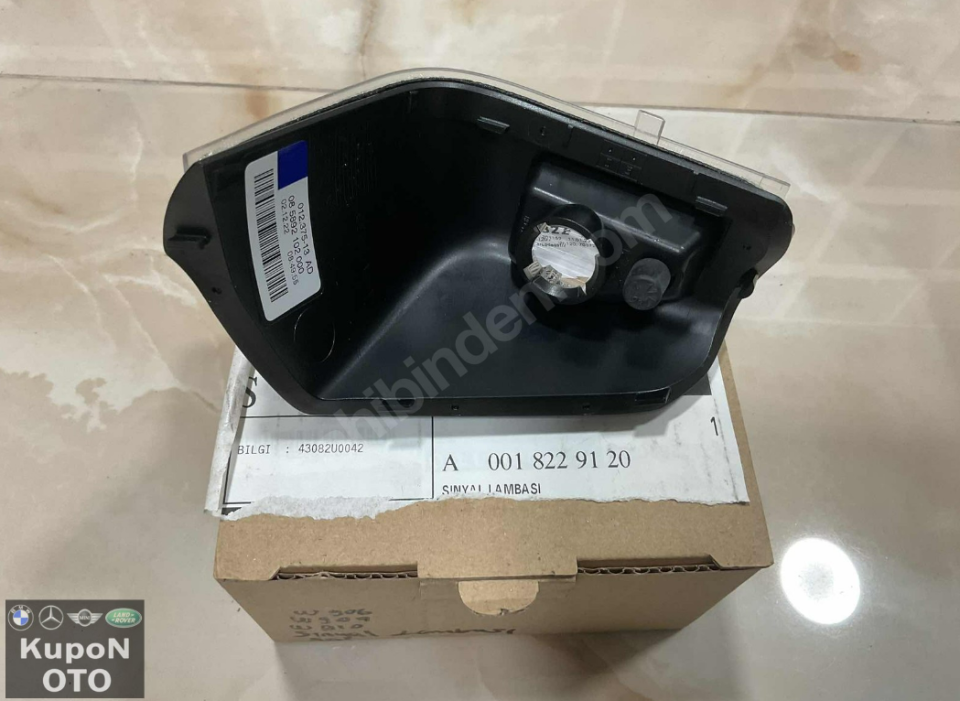A0018229120 MERCEDES W906 W907 W910 SPRİNTER SOL SİNYAL LAMBASI SIFIR ORJİNAL