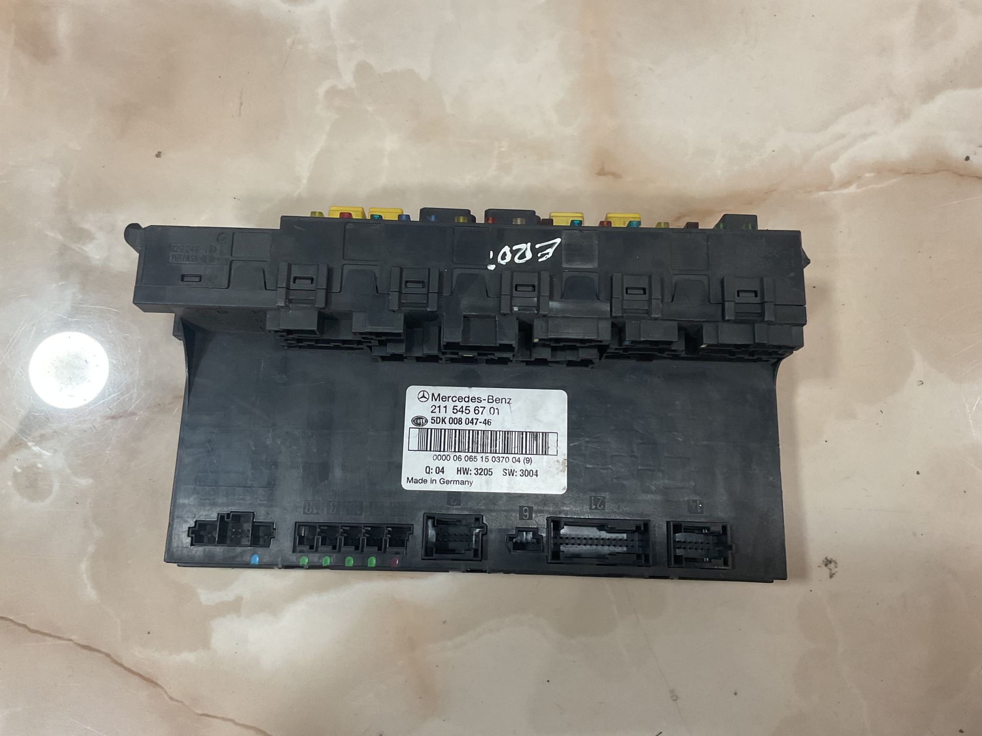 A2115456701 MERCEDES W211 W219 ARKA SAM BEYNİ ÇIKMA ORJ