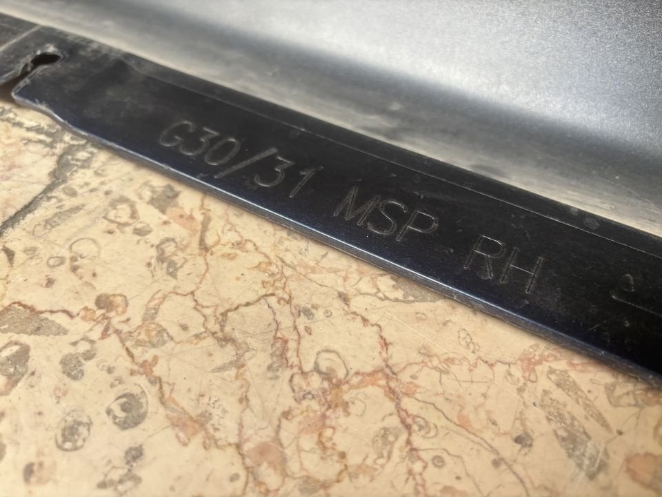 51778064744 8064744 BMW G30 M SAĞ MARŞBIYER BAKALITI ÇIKMA ORJİNAL