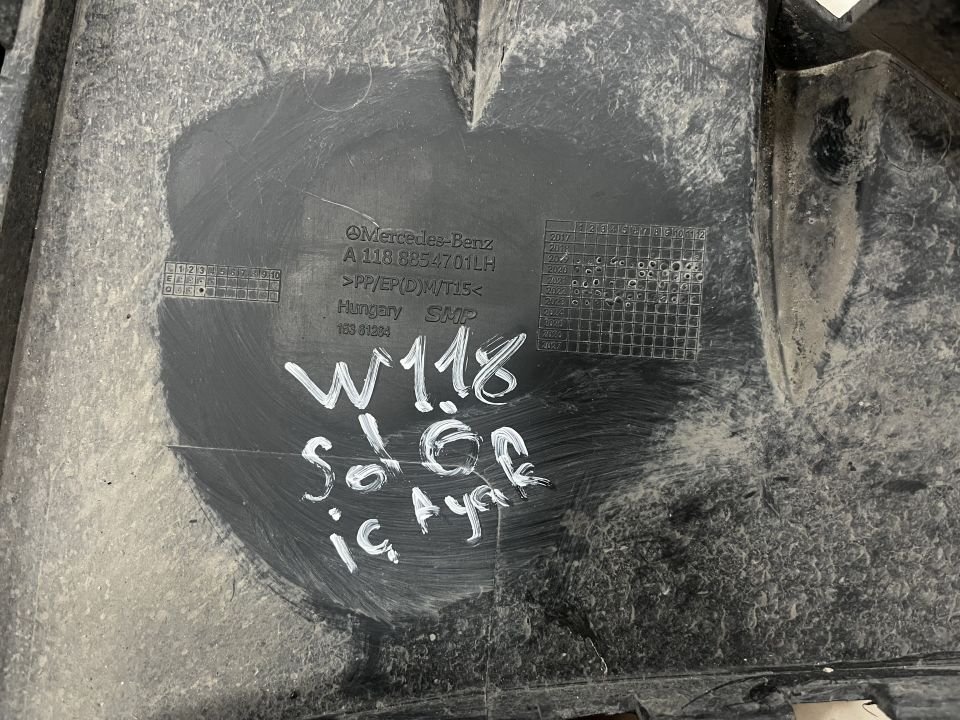 A1188853501 MERCEDES W118 ÖN TAMPON SOL İÇ AYAK ÇIKMA ORJİNAL