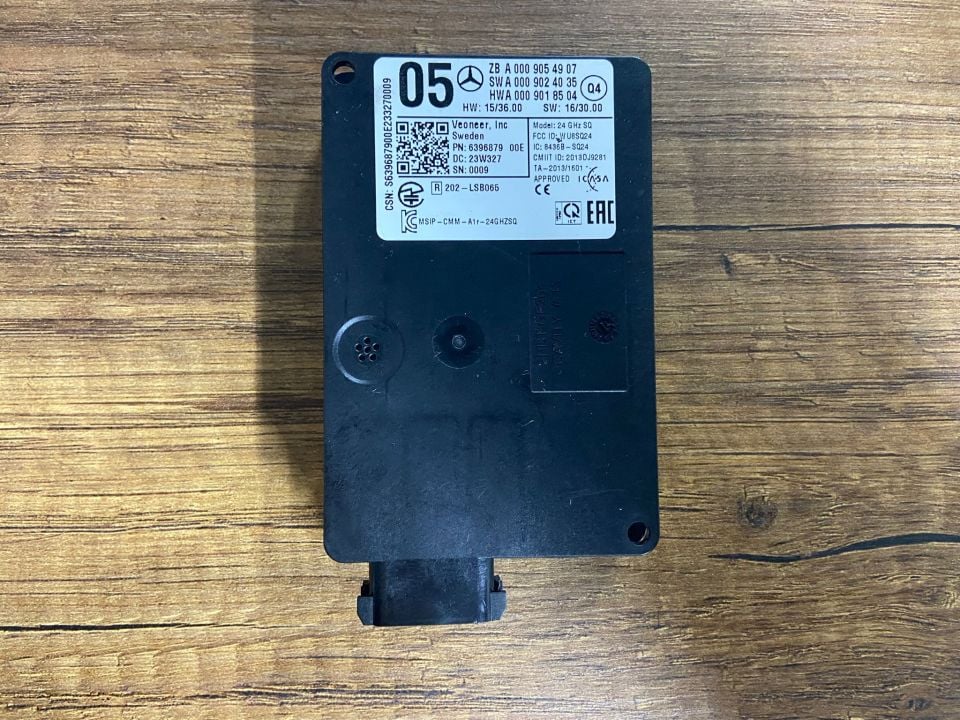 A0009054907 MERCEDES CLA A B GLA C E GLE GLC RADAR BEYNİ ÇIKMA ORJİNAL