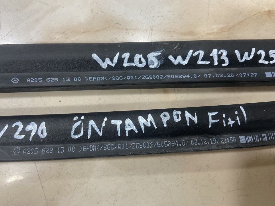 A2056281300 MERCEDES W205 W213 W257 W290 ÖN TAMPON ÜST FİTİLİ ÇIKMA ORJİNAL