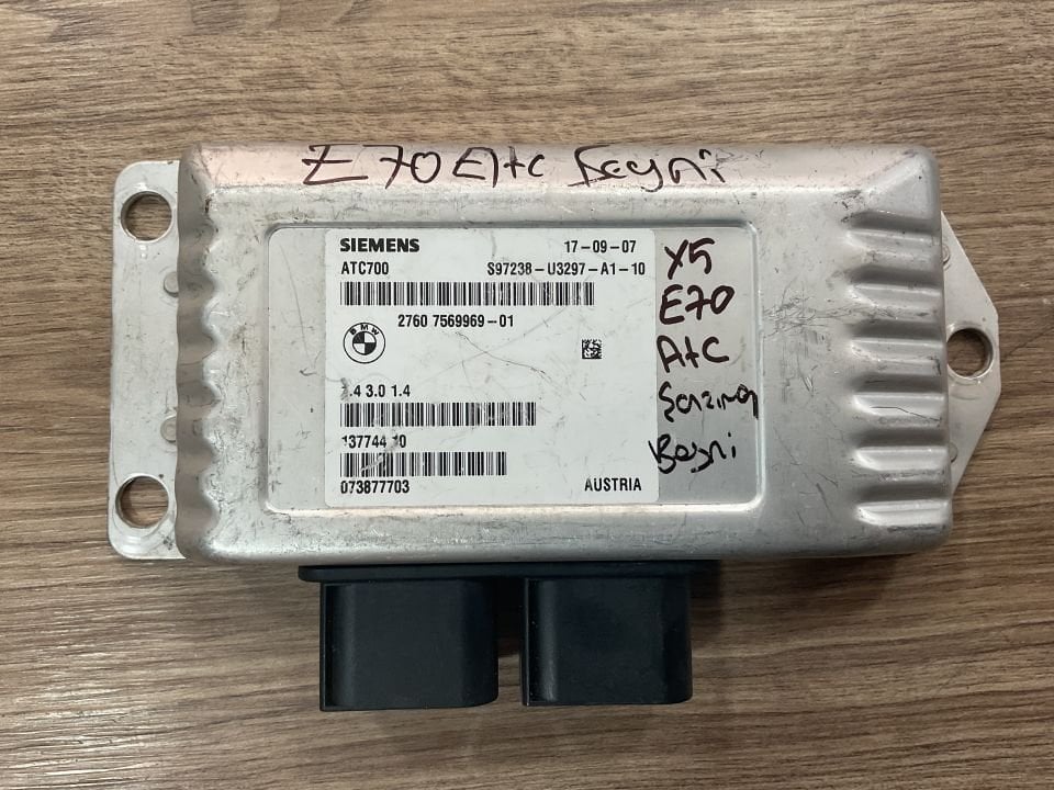 27607569969 7569969 BMW E70 X5 E71 X6 ŞANZIMAN BEYNİ ÇIKMA ORJİNAL