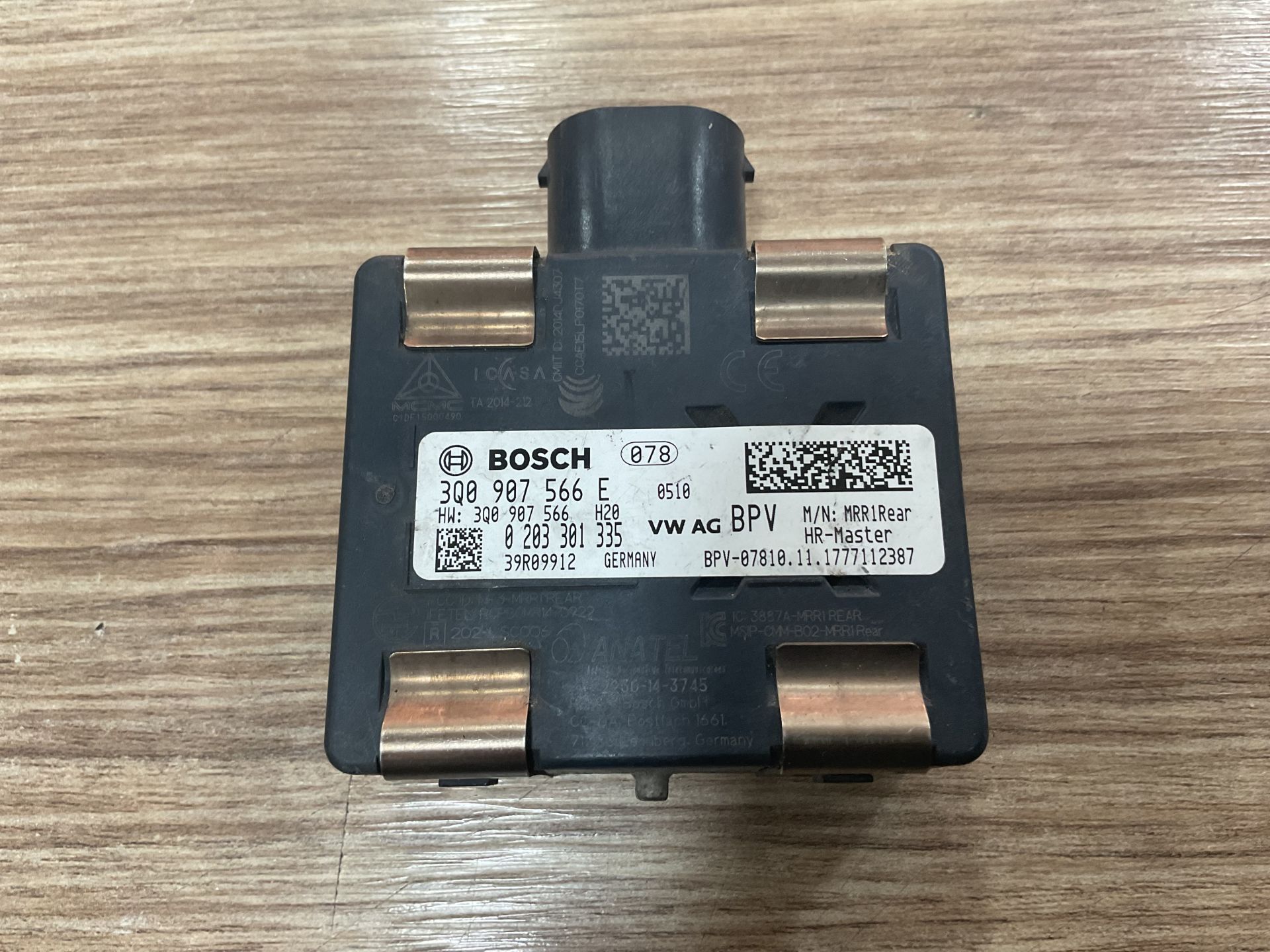 0203301335 3Q0907566 VOLKSWAGEN PASSAT RADAR BEYNİ ÇIKMA ORJİNAL