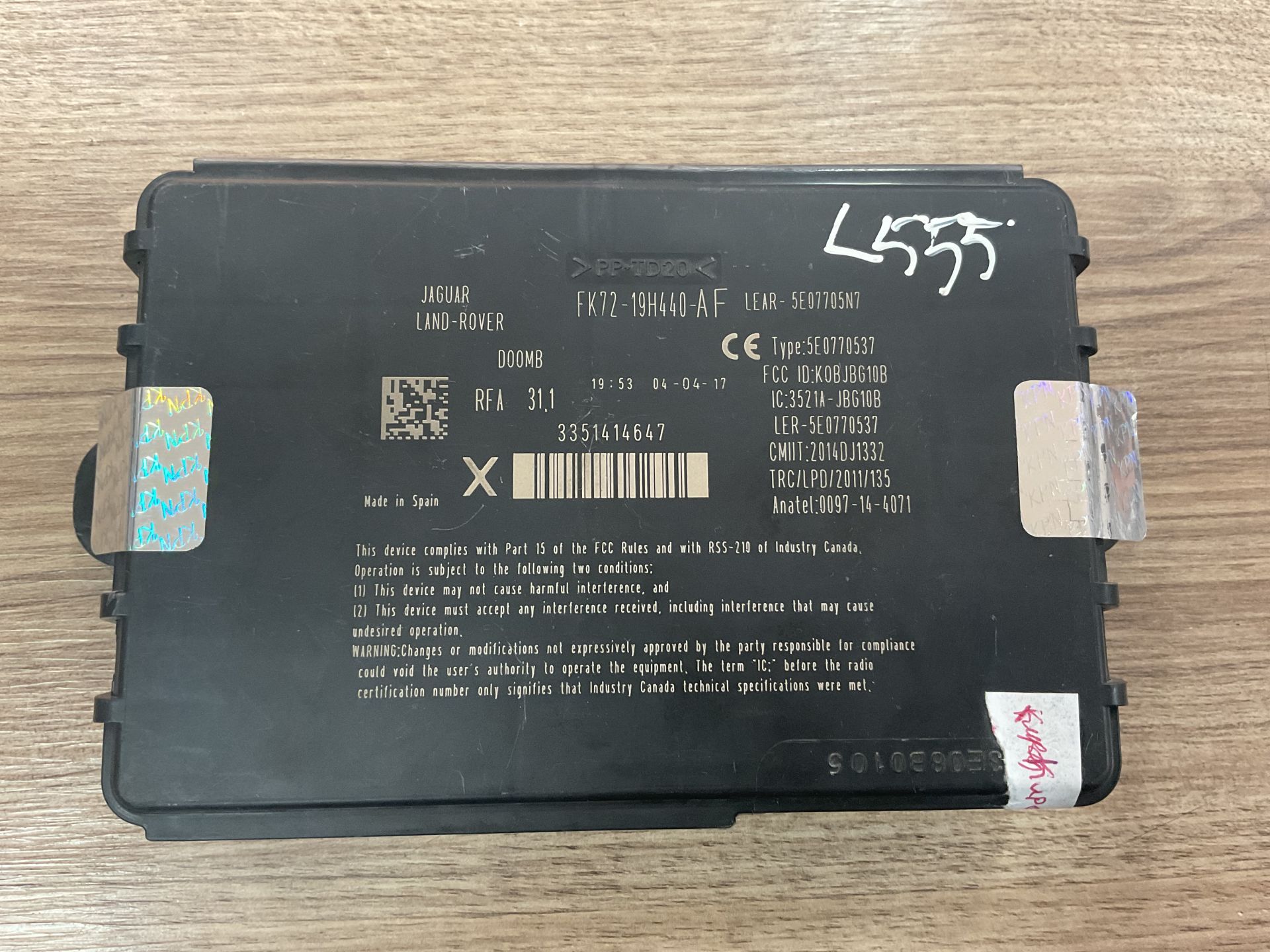 FK72-19H440-AF DPLA-19H440-AB DİSCOVERY ANAHTARSIZ GİRİŞ MODÜLÜ ÇIKMA ORJİNAL