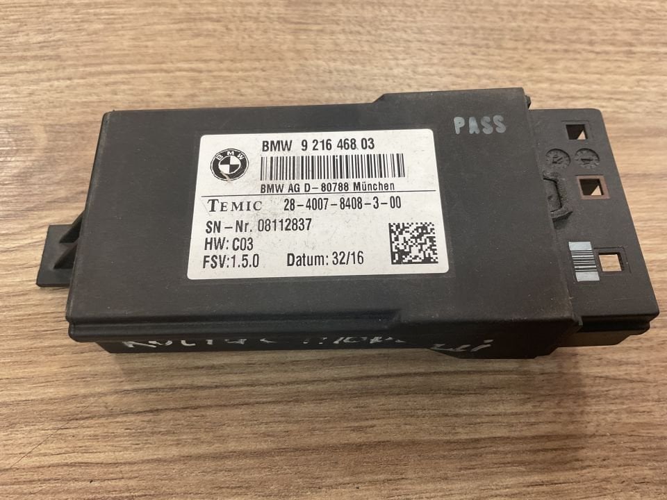 921646803 BMW F20 F21 F22 F87 F80 F34 F32 F07 F10 G30 F30 KOLTUK ISITMA MODÜLÜ ÇIKMA ORJİNAL