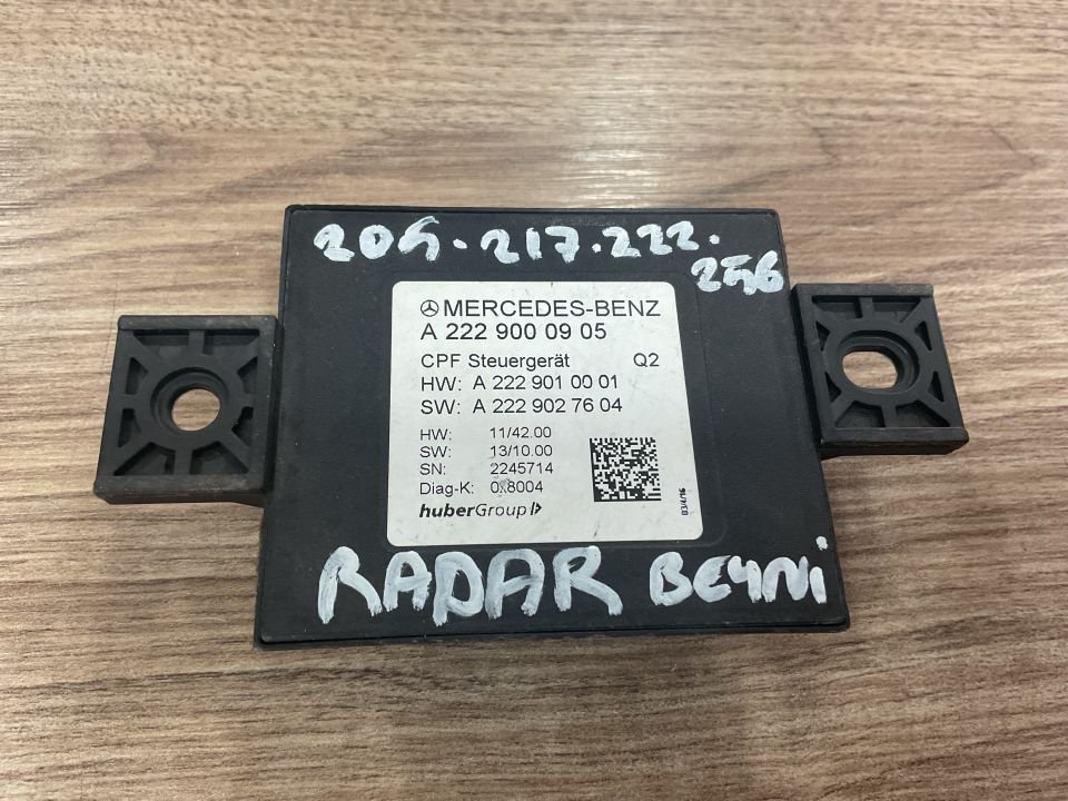 A2229000905 MERCEDES W205 W217 W222 W253 KAMERA BEYNİ ÇIKMA ORJİNAL