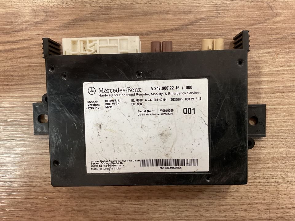 A2479002216 MERCEDES W247 BLUETOOTH BEYNİ ÇIKMA ORJİNAL